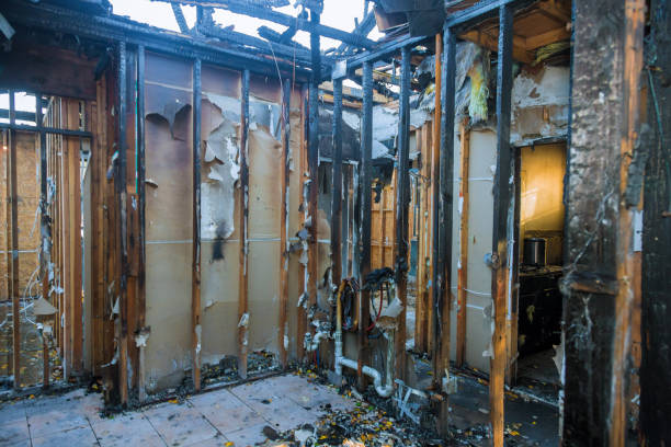Professional Emergency Fire Cleanup technician working in Harrisonburg, VA